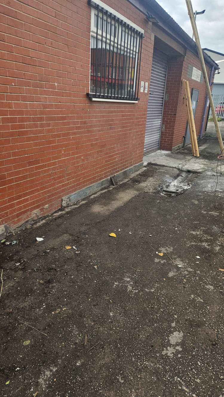 Commercial Clearance — after Waste Busters Staffordshire cleared the site