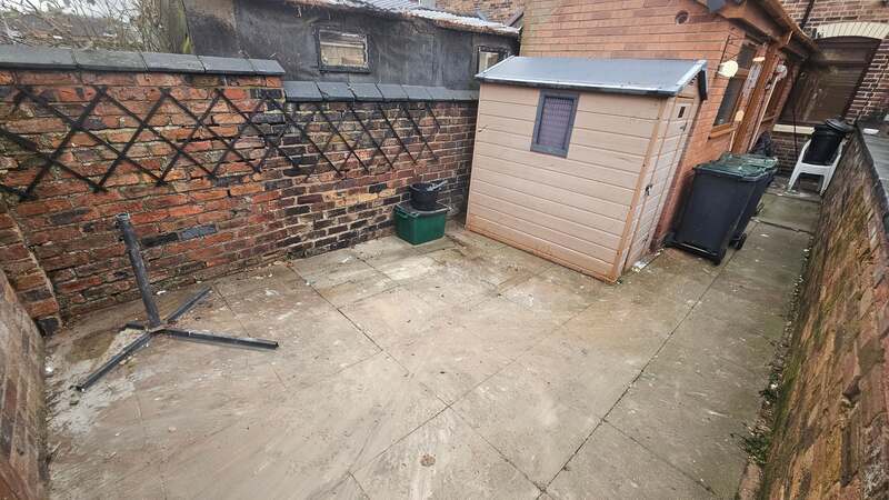 Garden Patio Clearance — after Waste Busters Staffordshire cleared the site